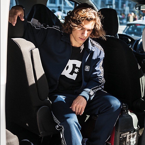 🔥DC BELLINGHAM ZIP-UP TRACK JACKET NWT - Picture 2 of 9